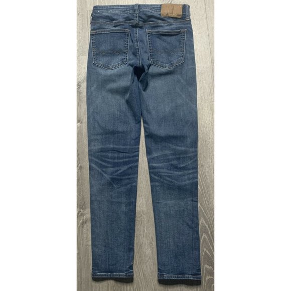 Women's American Eagle Next Level Flex Skinny Denim Jeans‎ Medium Wash 28x30 - Picture 7 of 10